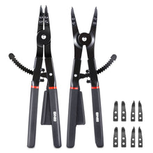 Load image into Gallery viewer, Circlip Plier Set 2 Piece 16 Inch Automotive Tool Kit