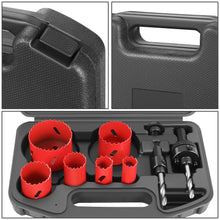 Load image into Gallery viewer, 9-Piece Bi-Metal Hole Saw Set