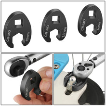 Load image into Gallery viewer, Crowfoot Wrench Set for 8-24mm Flare Nuts - Automotive Tool Kit