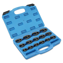 Load image into Gallery viewer, Crowfoot Wrench Set for 8-24mm Flare Nuts - Automotive Tool Kit