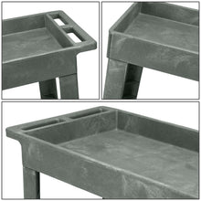 Load image into Gallery viewer, Small Tray Top Service Cart (2 Layers)