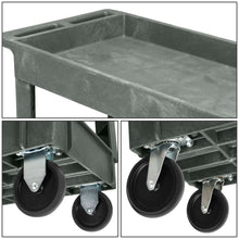 Load image into Gallery viewer, Small Tray Top Service Cart (2 Layers)