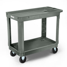 Load image into Gallery viewer, Small Tray Top Cleaning Service Cart (2 Layers)