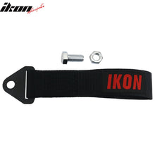 Load image into Gallery viewer, Universal Black Tow Strap Heavy Duty Decorative Belt With IKON Logo