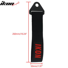 Load image into Gallery viewer, Universal Black Tow Strap Heavy Duty Decorative Belt With IKON Logo