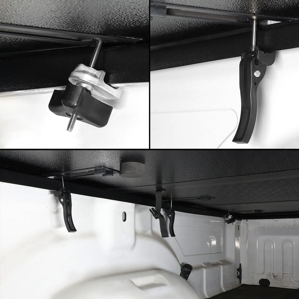 2005-2021 Nissan Frontier Hard Tri-Fold Tonneau Cover