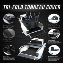 Load image into Gallery viewer, 2022+ Toyota Tundra Hard Tri-Fold Tonneau Cover 5.5' Bed