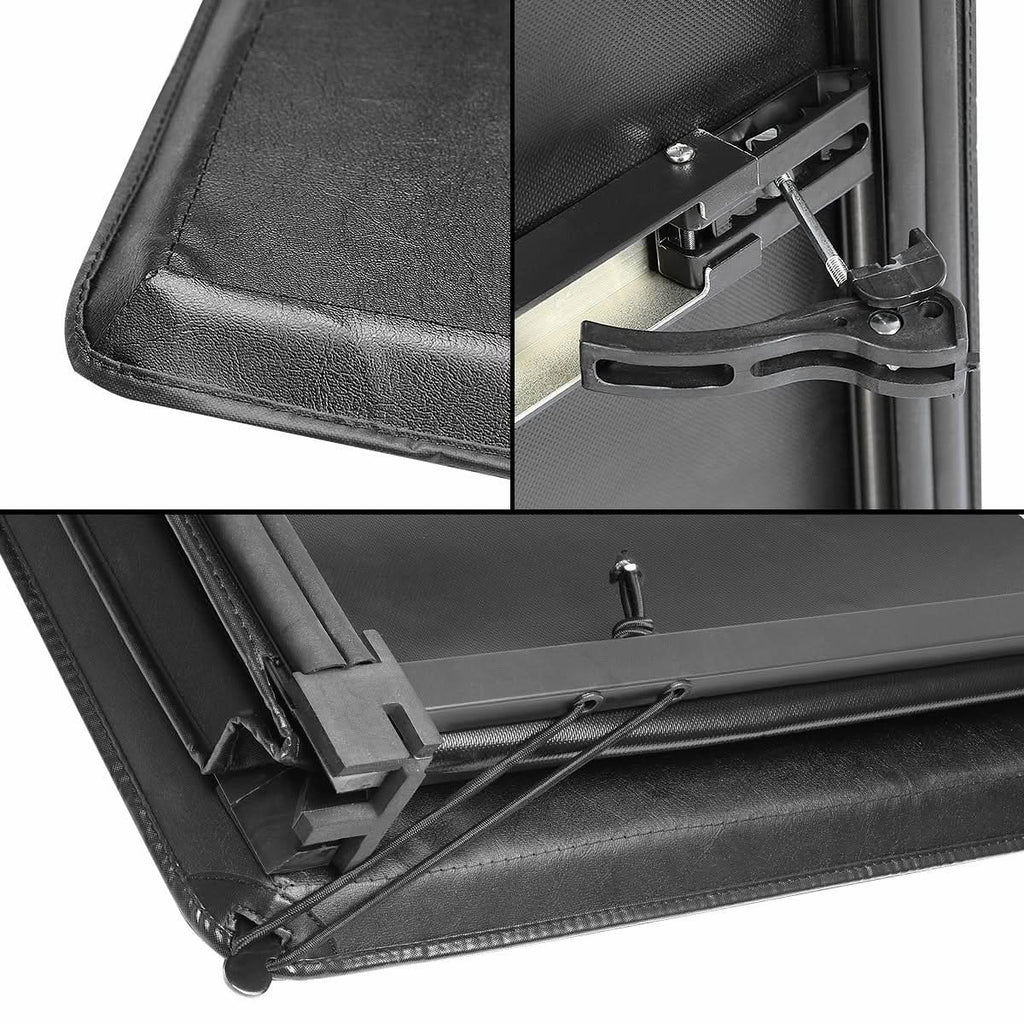 94-04 Chevrolet S10 Soft Tri-Fold Tonneau Cover - 6FT Fleetslide Bed