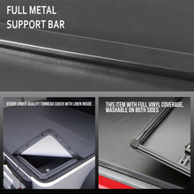 Load image into Gallery viewer, 2007-2021 Toyota Tundra Soft Tri-Fold Tonneau Cover 8FT Bed