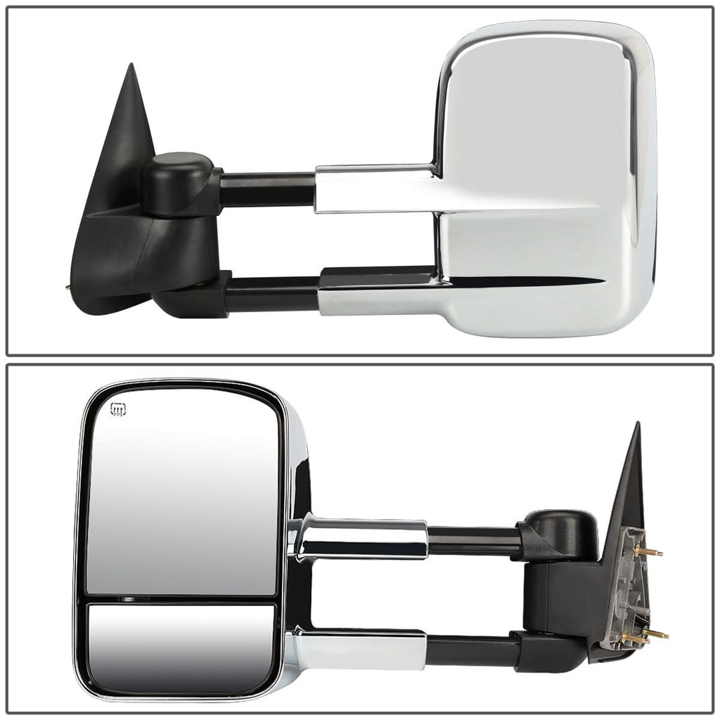 2003-2006 Chevrolet Silverado / GMC Sierra Towing Mirrors - Powered Heated Chrome