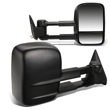 Load image into Gallery viewer, 99-06 Chevrolet Silverado GMC Sierra Manual Towing Mirrors Pair Black