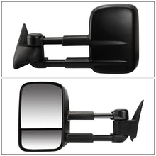 Load image into Gallery viewer, 99-06 Chevrolet Silverado GMC Sierra Manual Towing Mirrors Pair Black