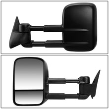 Load image into Gallery viewer, 99-06 Chevrolet Silverado / GMC Sierra Manual Towing Mirror - Black Left