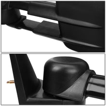 Load image into Gallery viewer, 99-06 Chevrolet Silverado / GMC Sierra Manual Towing Mirror - Black Left