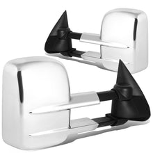 Load image into Gallery viewer, 99-06 Chevrolet Silverado / GMC Sierra Manual Towing Mirrors - Chrome