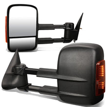 Load image into Gallery viewer, 99-06 Chevrolet Silverado / GMC Sierra Manual Towing Mirrors - Black