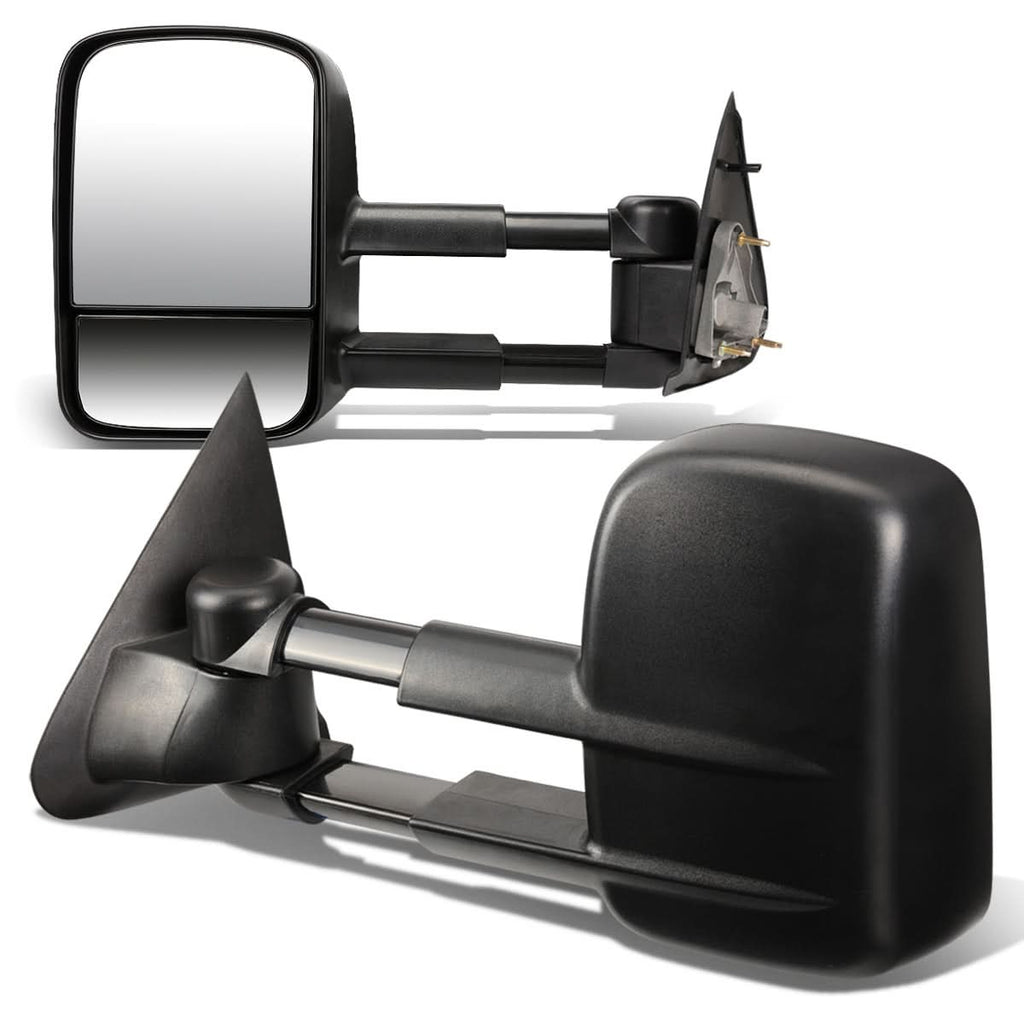 1997-2003 Ford F-150 Power Towing Mirrors Pair Black