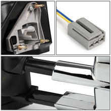 Load image into Gallery viewer, 97-03 Ford F-150 Powered Towing Mirrors Pair Chrome Amber Signal
