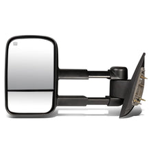 Load image into Gallery viewer, 2007-2013 Chevrolet Silverado Left Towing Mirror Powered Heated Black