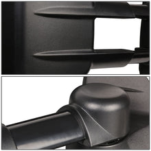 Load image into Gallery viewer, 2007-2012 Chevrolet Silverado Towing Mirrors - Manual Black Pair
