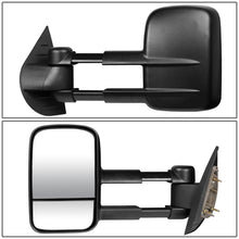 Load image into Gallery viewer, 2007-2013 Chevrolet Silverado Left Manual Towing Mirror Black