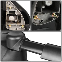 Load image into Gallery viewer, 2007-2013 Chevrolet Silverado Left Manual Towing Mirror Black