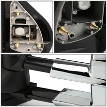 Load image into Gallery viewer, 2007-2012 Chevrolet Silverado Towing Mirrors - Manual Chrome Pair