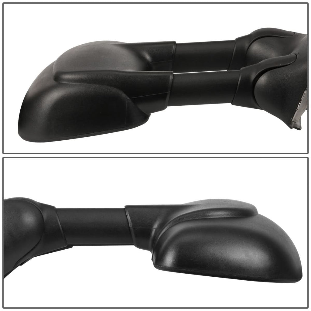 1999-2007 Ford F-250 F-350 F-450 F-550 Manual Towing Mirrors Pair