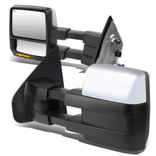 Load image into Gallery viewer, 2004-2014 Ford F-150 Manual Heated Towing Mirrors - Chrome LED Amber