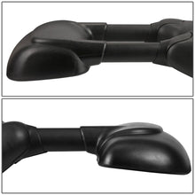 Load image into Gallery viewer, 03-07 Ford E-150 E-250 E-350 Towing Mirrors - Manual Black Pair
