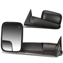 Load image into Gallery viewer, 98-02 Dodge Ram Powered Heated Towing Mirrors - Black Pair