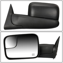 Load image into Gallery viewer, 98-02 Dodge Ram Powered Heated Towing Mirrors - Black Pair