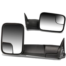 Load image into Gallery viewer, 94-02 Dodge Ram Manual Towing Mirrors - Black Pair