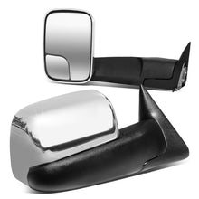 Load image into Gallery viewer, 94-02 Dodge Ram 1500 2500 3500 Manual Towing Mirrors Chrome Pair