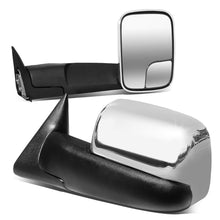 Load image into Gallery viewer, 94-02 Dodge Ram 1500 2500 3500 Manual Towing Mirrors Chrome Pair