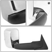 Load image into Gallery viewer, 94-02 Dodge Ram 1500 2500 3500 Manual Towing Mirrors Chrome Pair