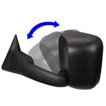 Load image into Gallery viewer, 02-09 Dodge Ram 1500/2500/3500 Powered Heated Towing Mirrors Pair Black