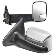 Load image into Gallery viewer, 02-09 Dodge Ram Towing Mirrors Pair Powered Heated Chrome
