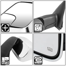 Load image into Gallery viewer, 02-09 Dodge Ram Towing Mirrors Pair Powered Heated Chrome
