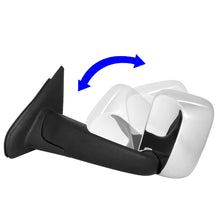 Load image into Gallery viewer, 02-09 Dodge Ram Towing Mirrors Pair Powered Heated Chrome