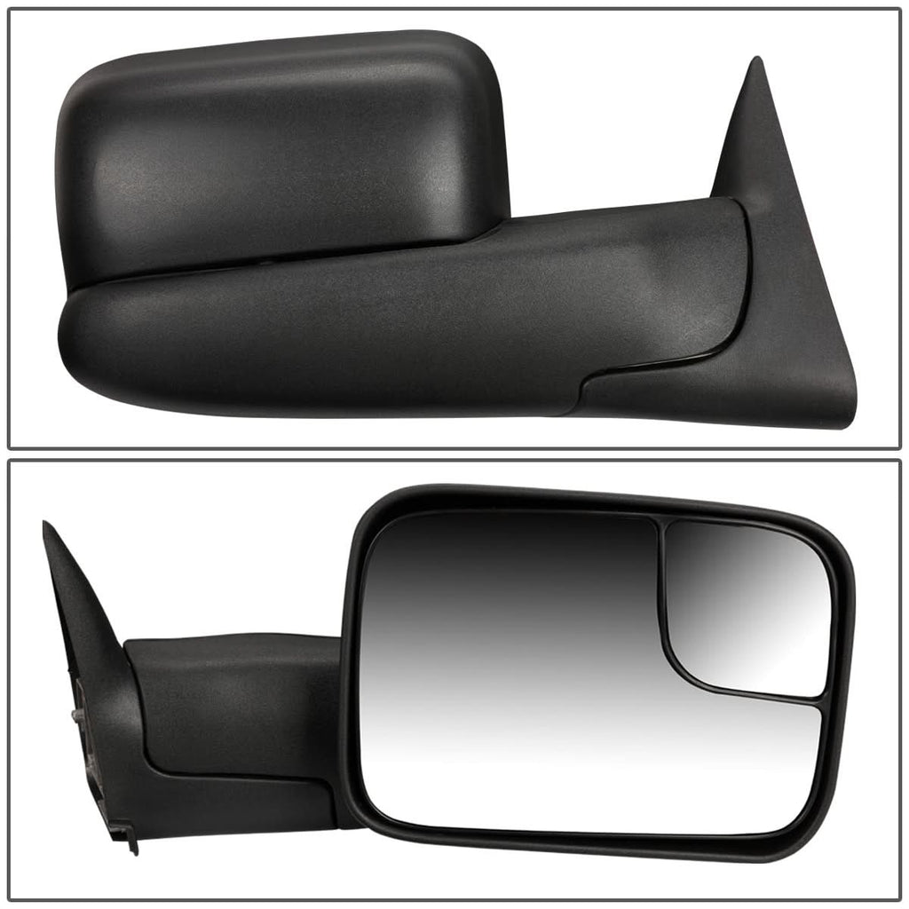 02-08 Dodge Ram 1500 / 03-09 Ram 2500, 3500 Right Towing Mirror Manual