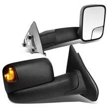 Load image into Gallery viewer, 02-09 Dodge Ram Manual Towing Mirrors w/ LED Amber Signal - Pair