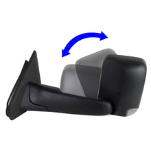 Load image into Gallery viewer, 02-09 Dodge Ram Towing Mirrors Pair Powered Heated Smoke Signal Black
