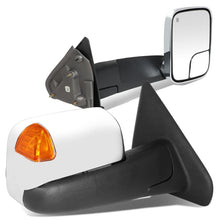 Load image into Gallery viewer, 02-09 Dodge Ram Towing Mirrors Pair Powered Heated Chrome Signal