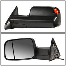 Load image into Gallery viewer, 09-16 Dodge Ram Powered Heated LED Towing Mirror Left Side