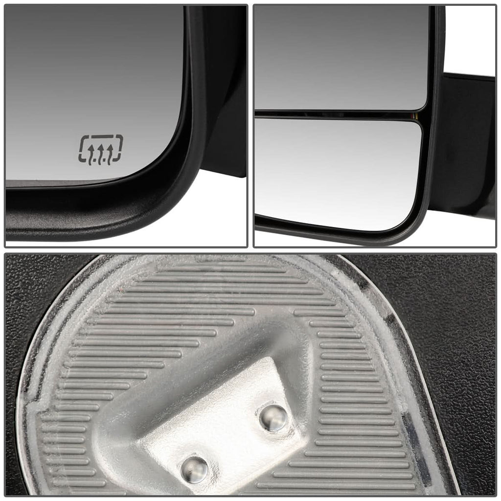 09-16 Dodge Ram Powered Heated LED Towing Mirror Left Side