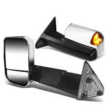 Load image into Gallery viewer, 09-16 Dodge Ram Powered Heated Towing Mirrors w/ LED Signal Chrome