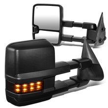Load image into Gallery viewer, 03-07 Chevy Silverado Sierra Tahoe Suburban Powered Heated LED Towing Mirrors