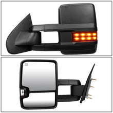 Load image into Gallery viewer, 14-17 Chevrolet Silverado GMC Sierra Towing Mirrors - Powered Heated LED