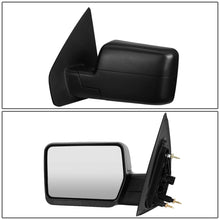 Load image into Gallery viewer, 2004-2014 Ford F-150 Left Towing Mirror - Manual Black